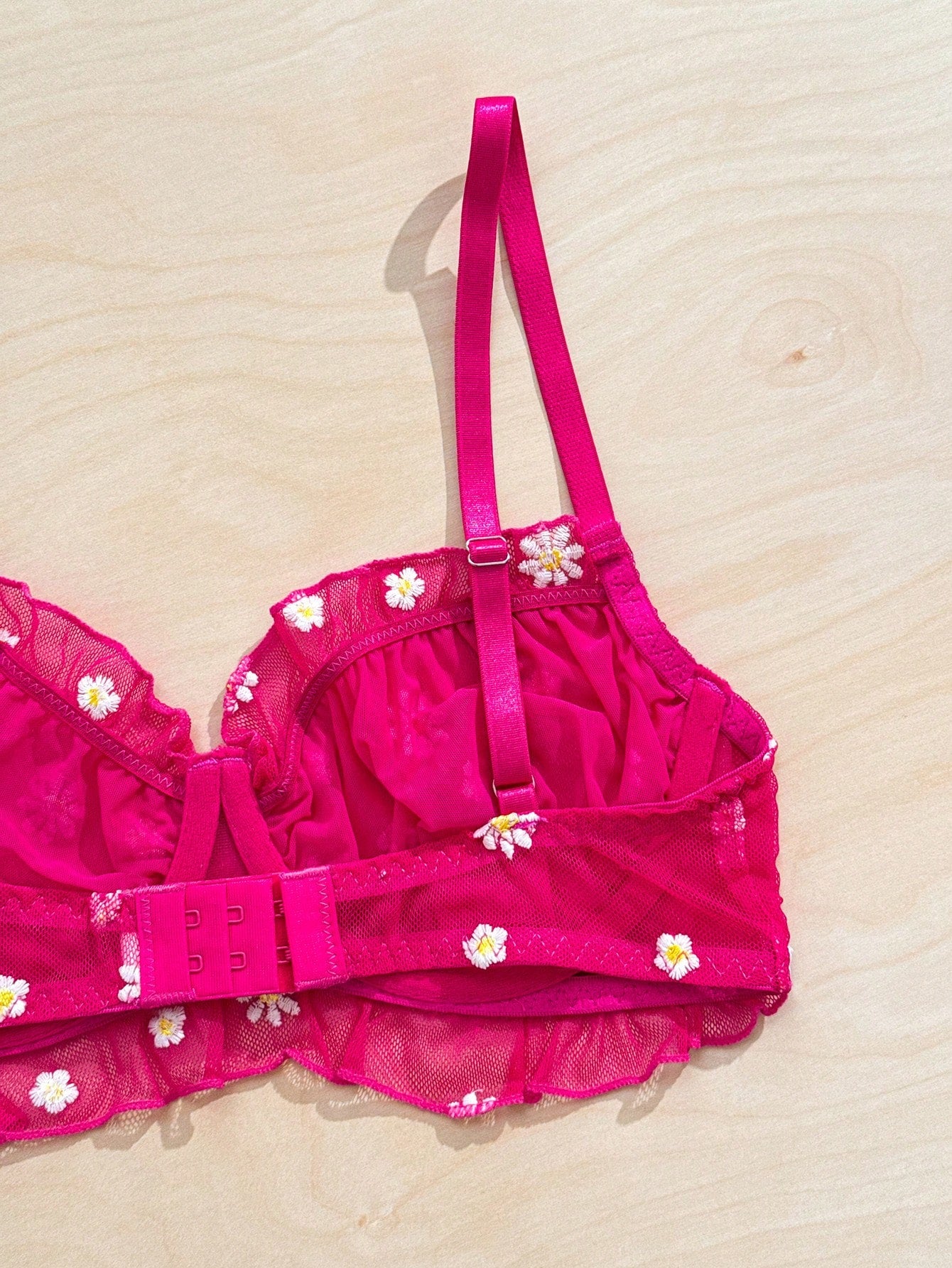 2-Piece Embroidered Mesh Fabric Set with Structured Top and Matching Bottom Dusty Rose Color Coordinated Outfit Set