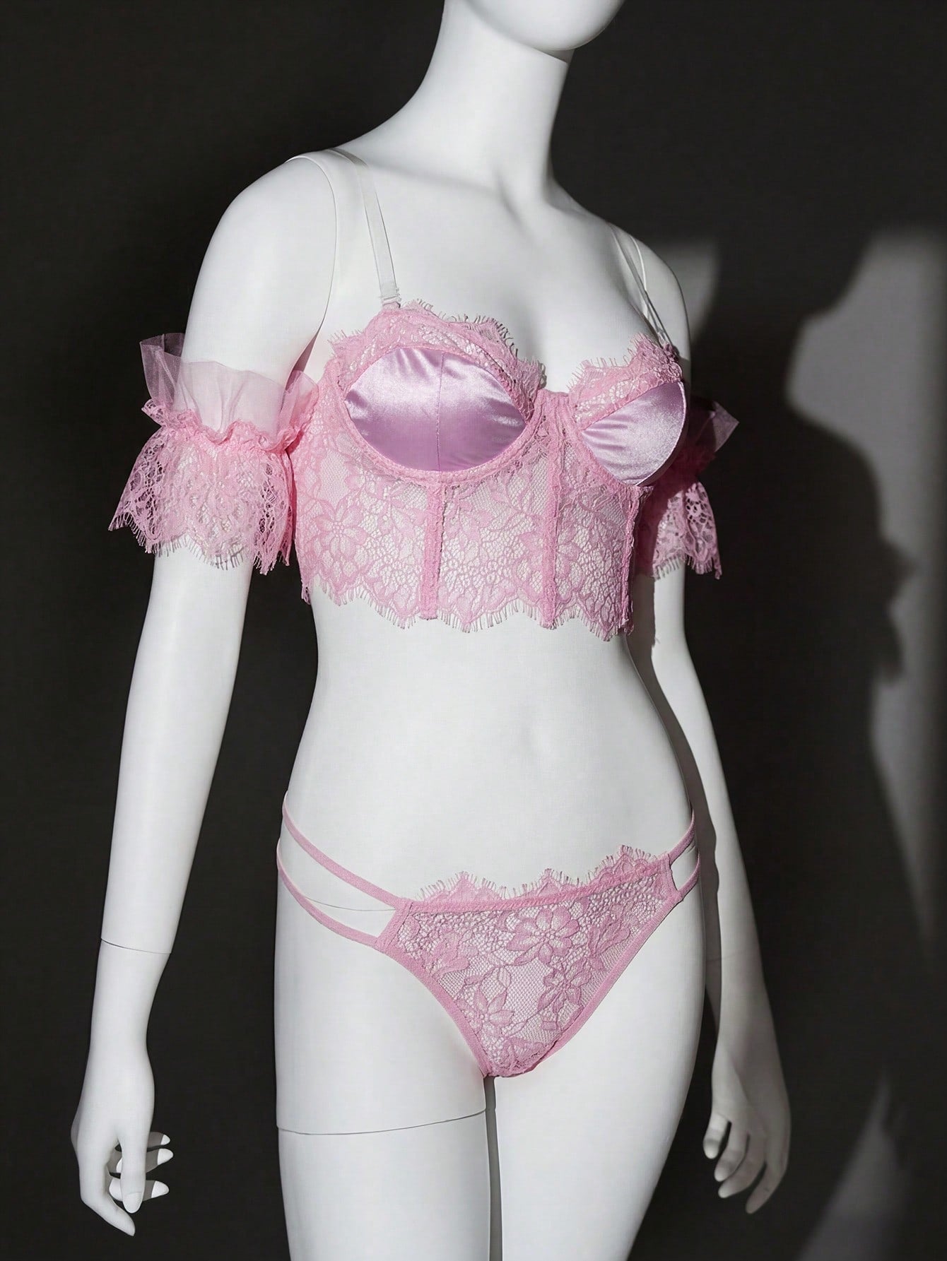 4-Piece Textured Fabric Structured Set with Coordinated Design Elements Outfit Set