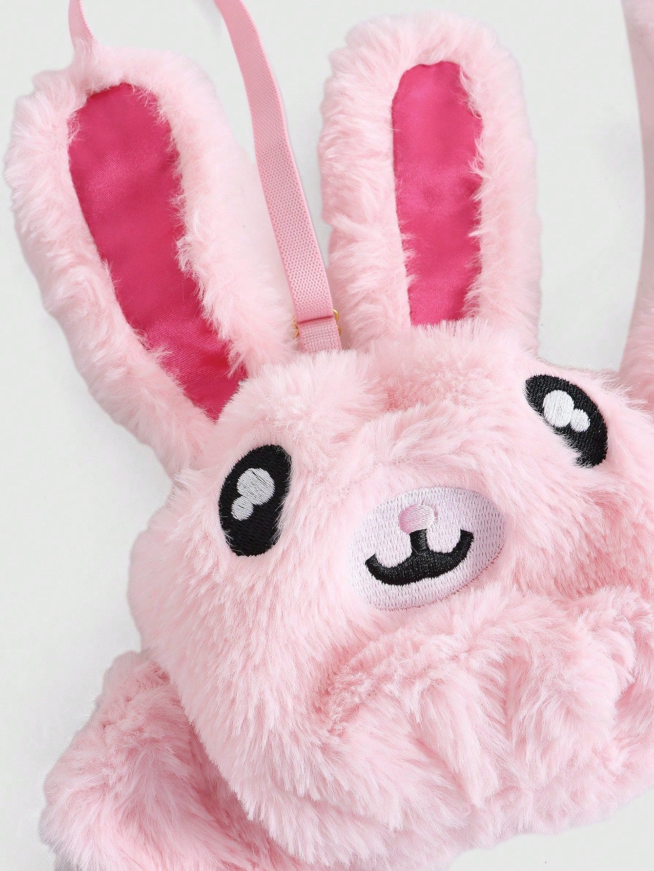 Kawaii Cute Bunny Embroidery Plush Wireless Bra And Panty Set