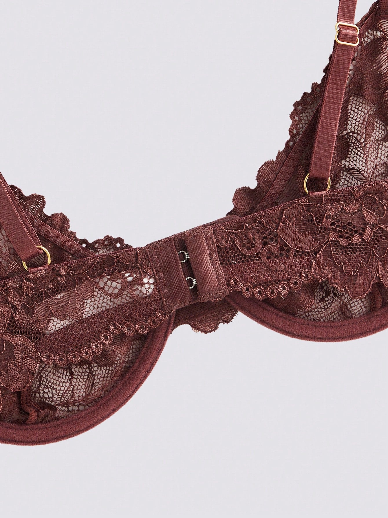 1pc Women Solid Color Lace Wireless Bra Setfor Summerfor Summer