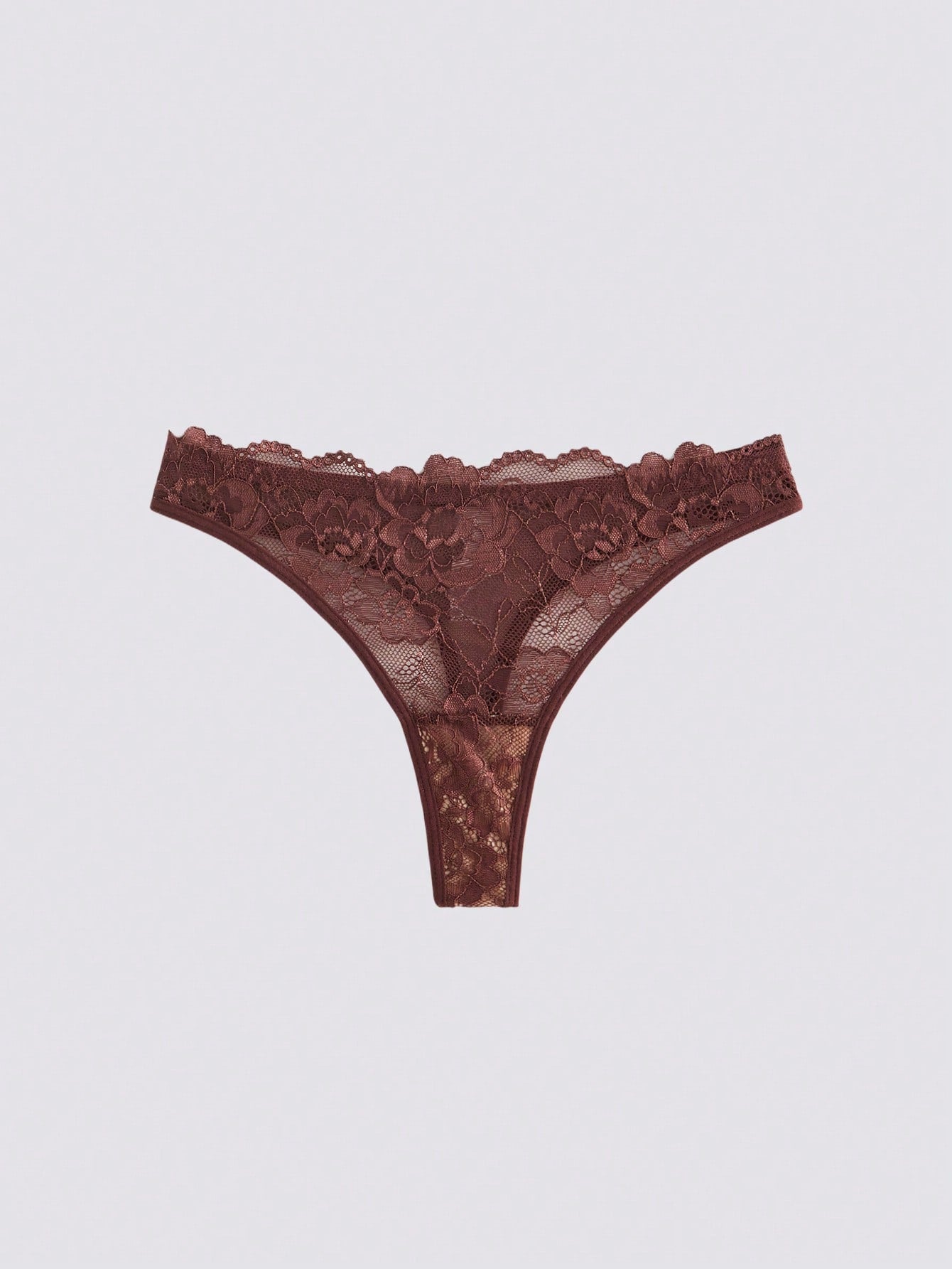 1pc Women Solid Color Lace Wireless Bra Setfor Summerfor Summer