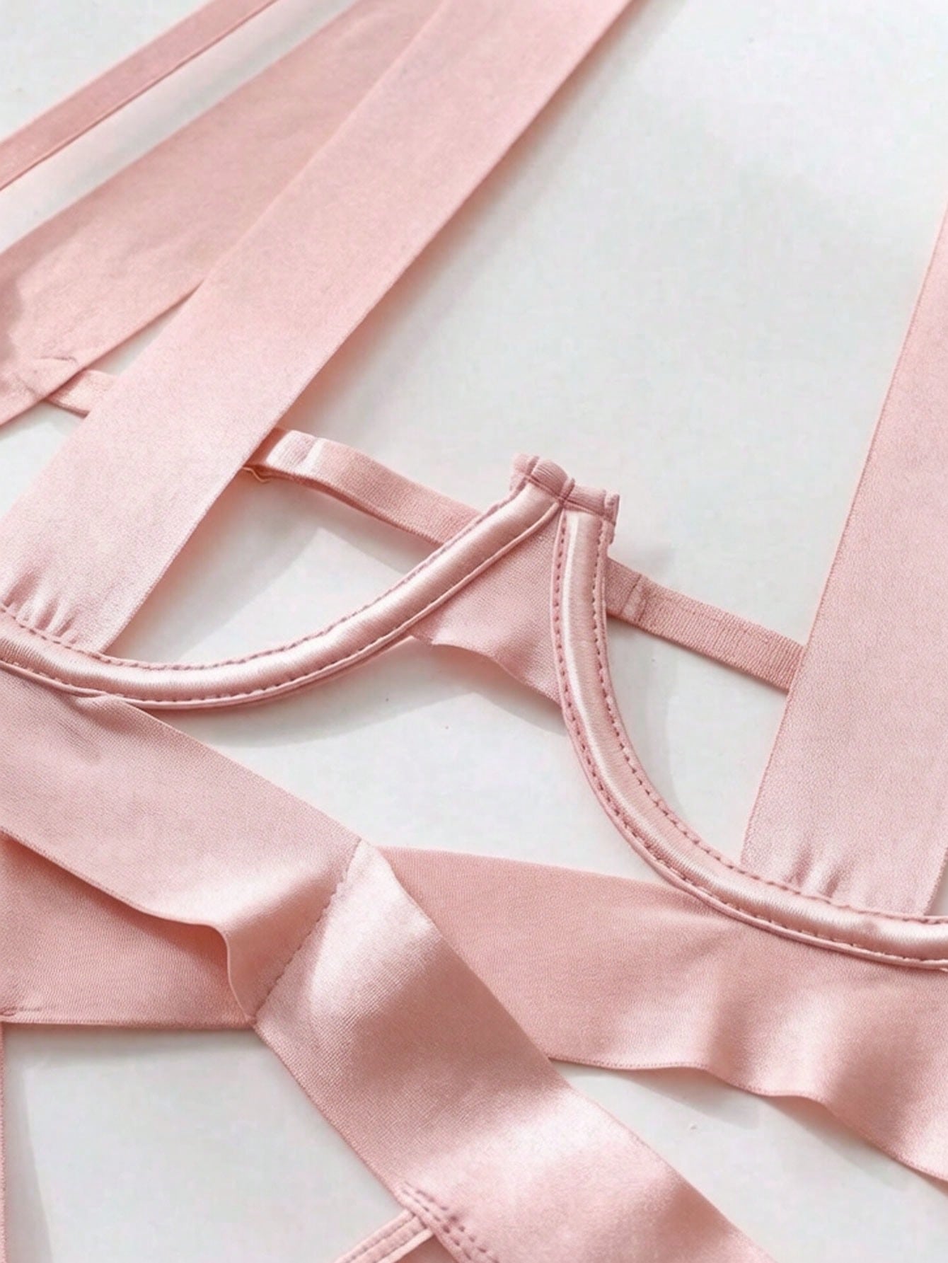 Intricate Bondage Criss-Cross Sexy Lingerie, Women's Sexy Sleepwear, Sexy Robe, Babydoll Underwear