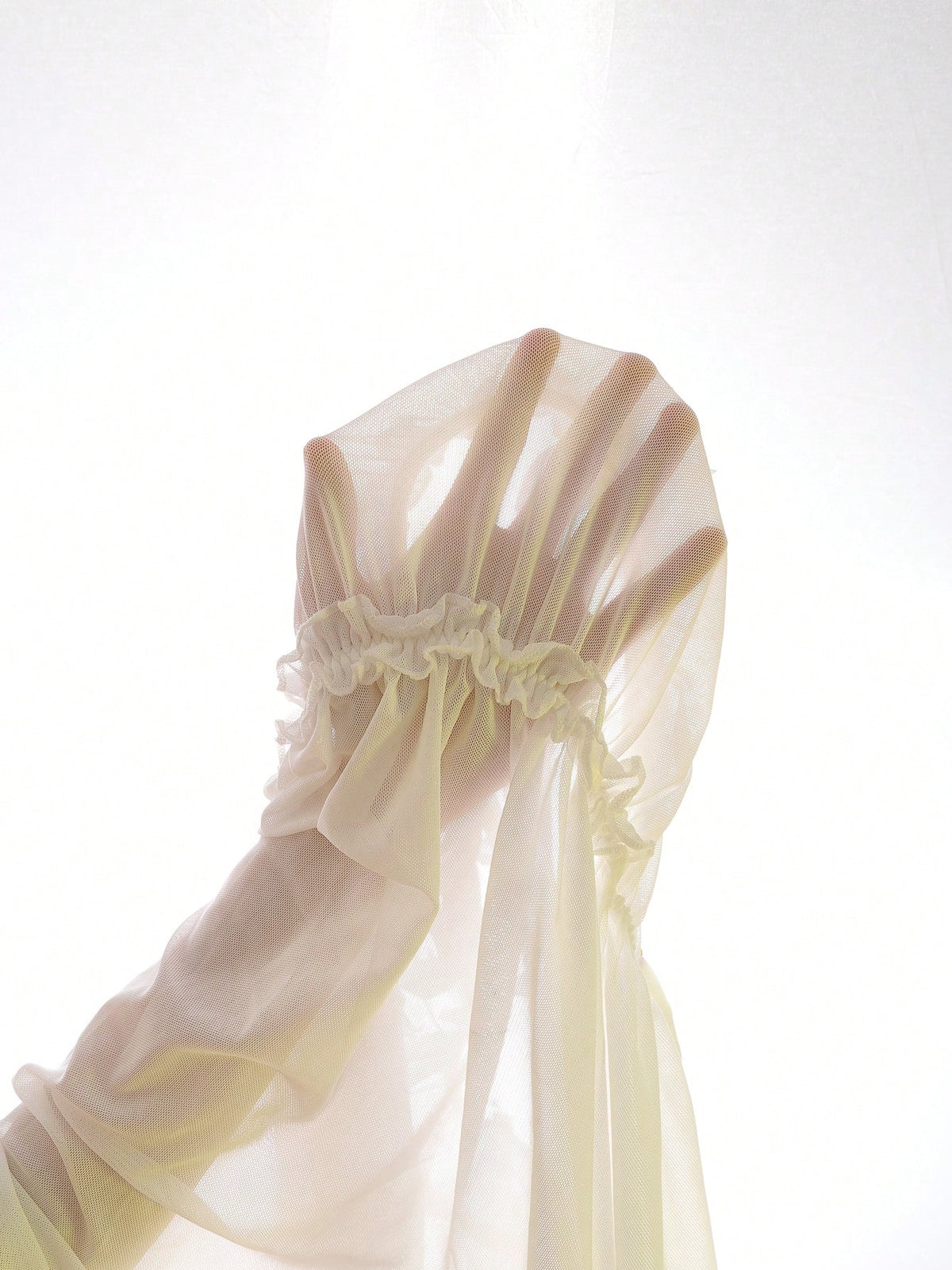 Women's Sheer Mesh Spaghetti Strap Nightgown, Sexy Lingerie