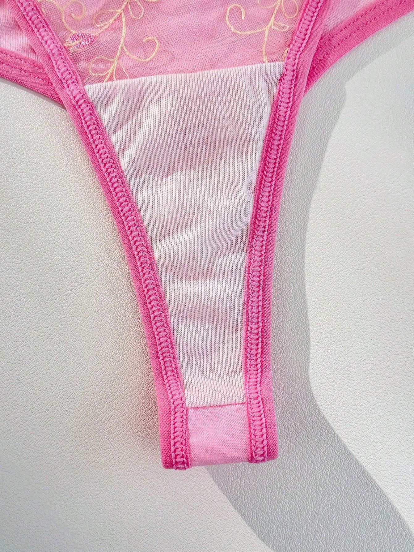 Women's Heart-Shaped Bow Comfortable Panties