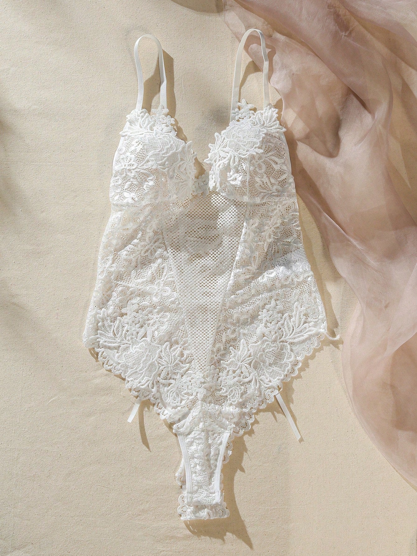 Floral Lace Appliques Teddy Bodysuit Lingerie Cute Lingerie Bodysuit Lingerie Bodysuit See Through Lingerie Sensual For Going Out