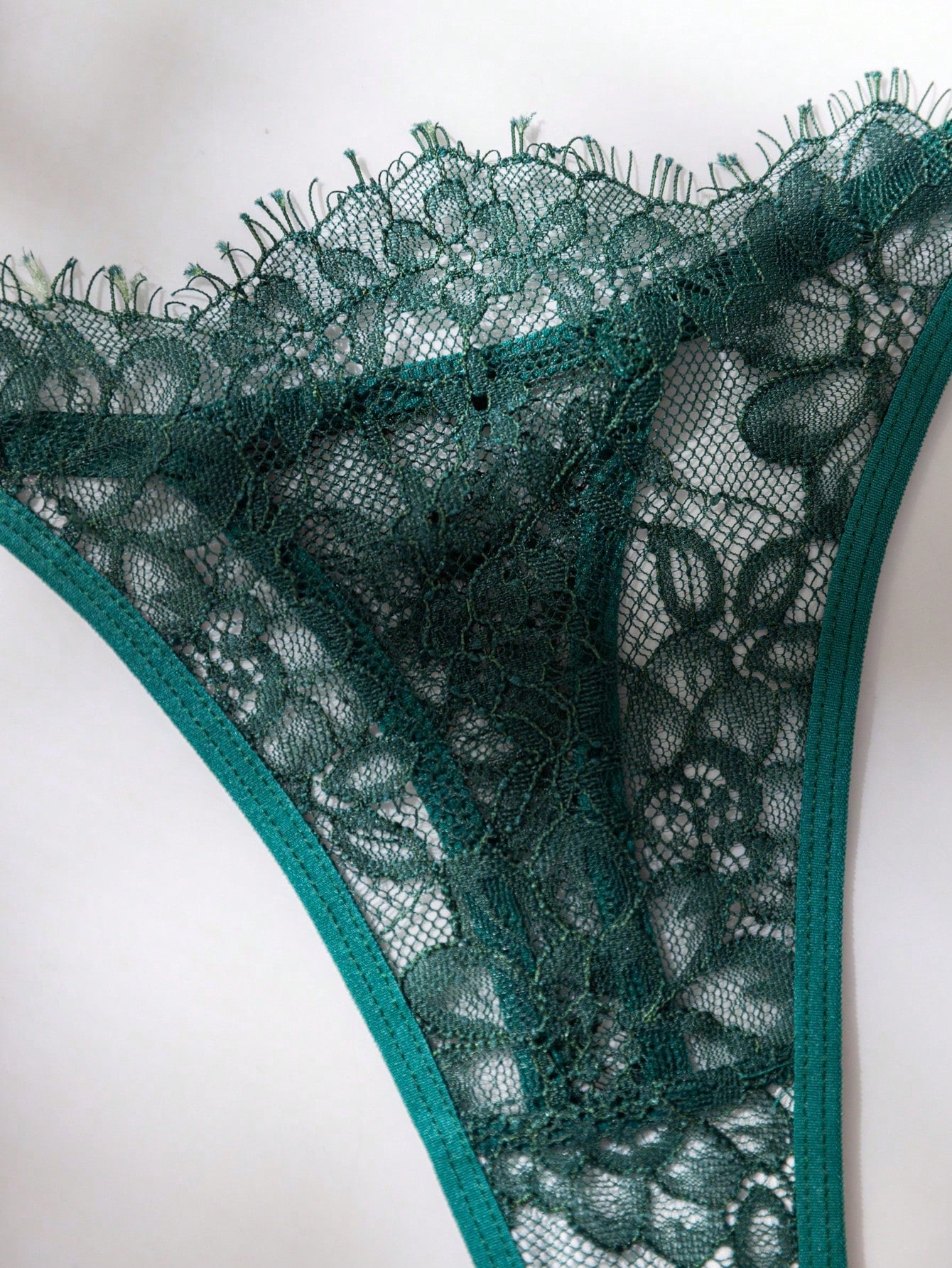 2pcs Lace Underwire Sheer Sexy Nightgown Set