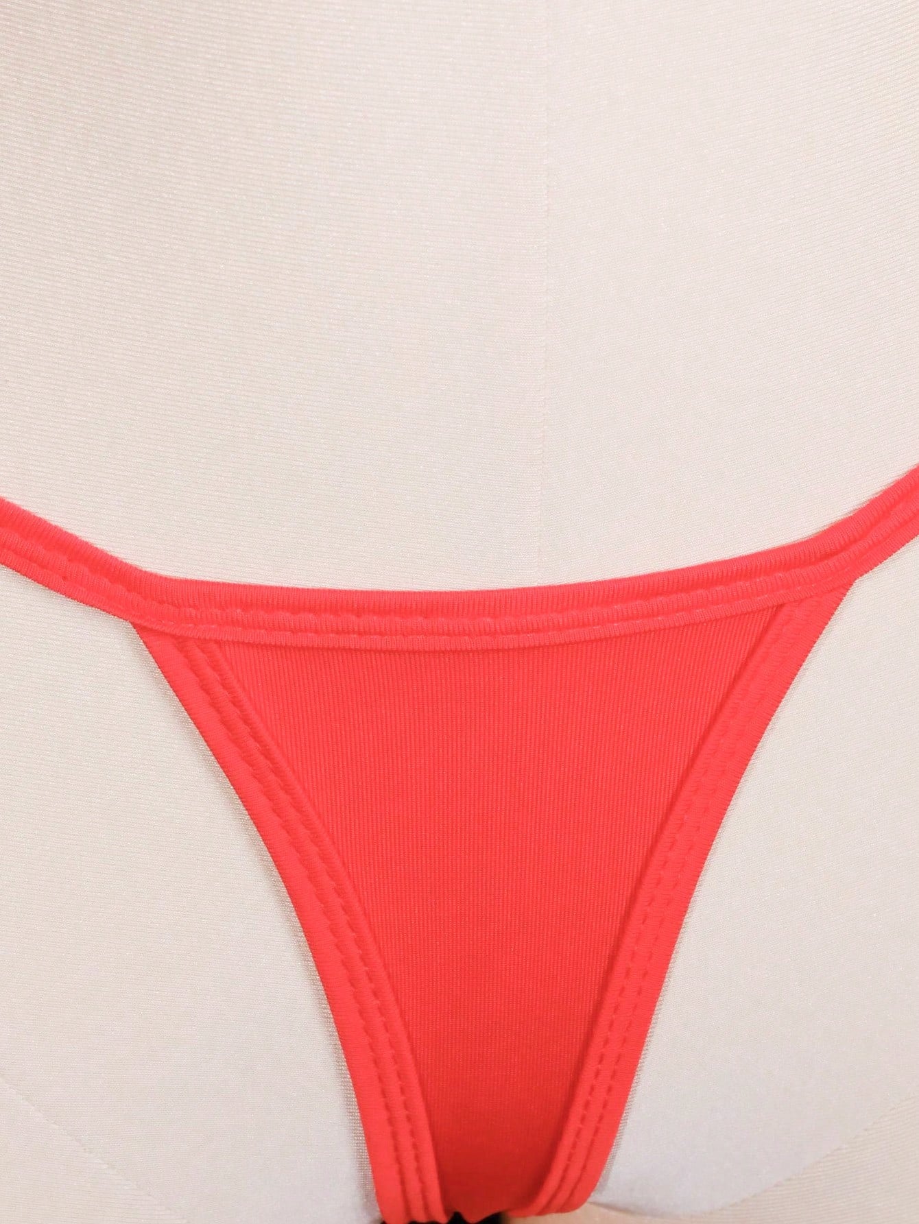 Sexy Lingerie Erotic Set Mini Triangle Halter Tie Bikini Bra And Thong Stripper Outfit Red And Black Contrast Cow Print Women's 2026 Spring/Summer New Valentine's Day Beach Party Wedding Vacation Sexy Matching Piece