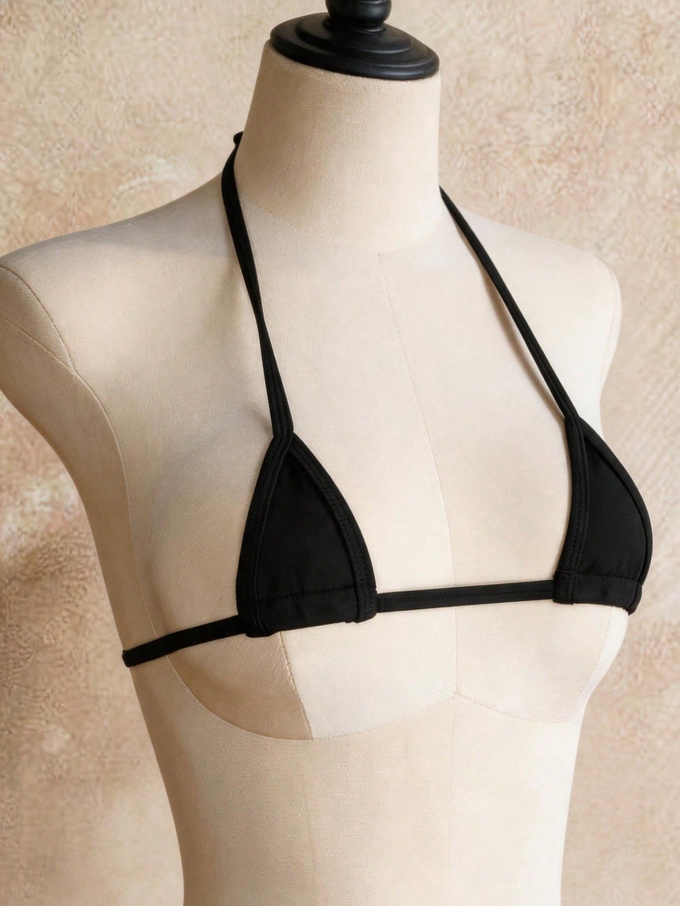 Sexy Lingerie Erotic Set Mini Triangle Halter Tie Bikini Bra And Thong Stripper Outfit Red And Black Contrast Cow Print Women's 2026 Spring/Summer New Valentine's Day Beach Party Wedding Vacation Sexy Matching Piece