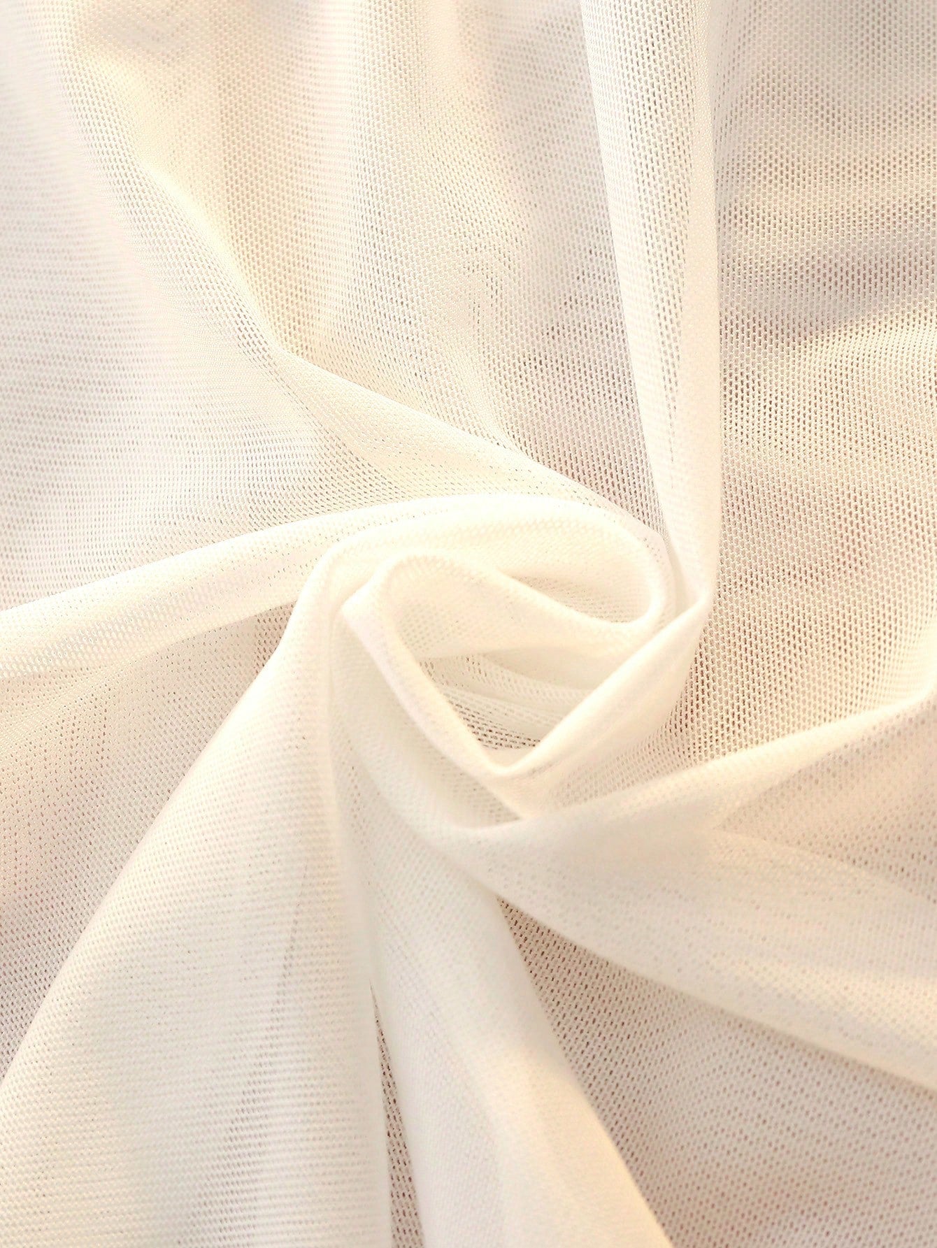 White Satin Patchwork Lace Mesh Back Tie Sheer Semi-See-Through Sexy Skin-Friendly Bedroom Nightwear Short Babydoll Nightgown For Women, Sexy Lingerie Camisole Slip Dress