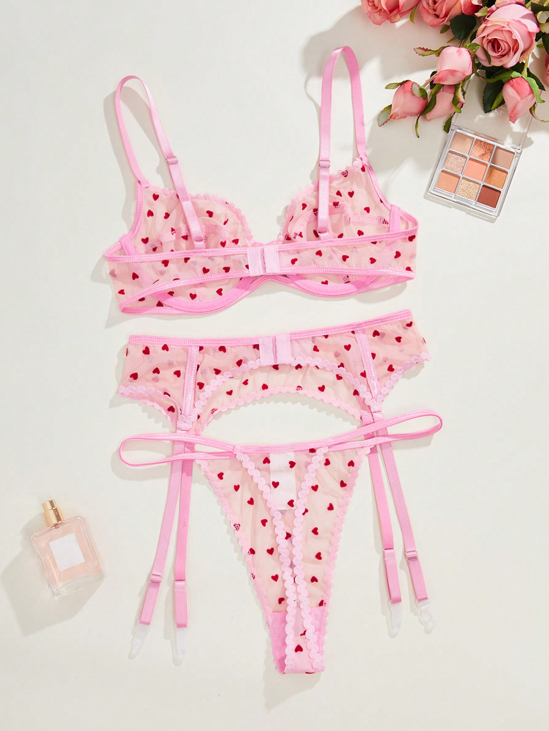 Women Embroidered Fabric Matching Set Coordinated Outfit Set