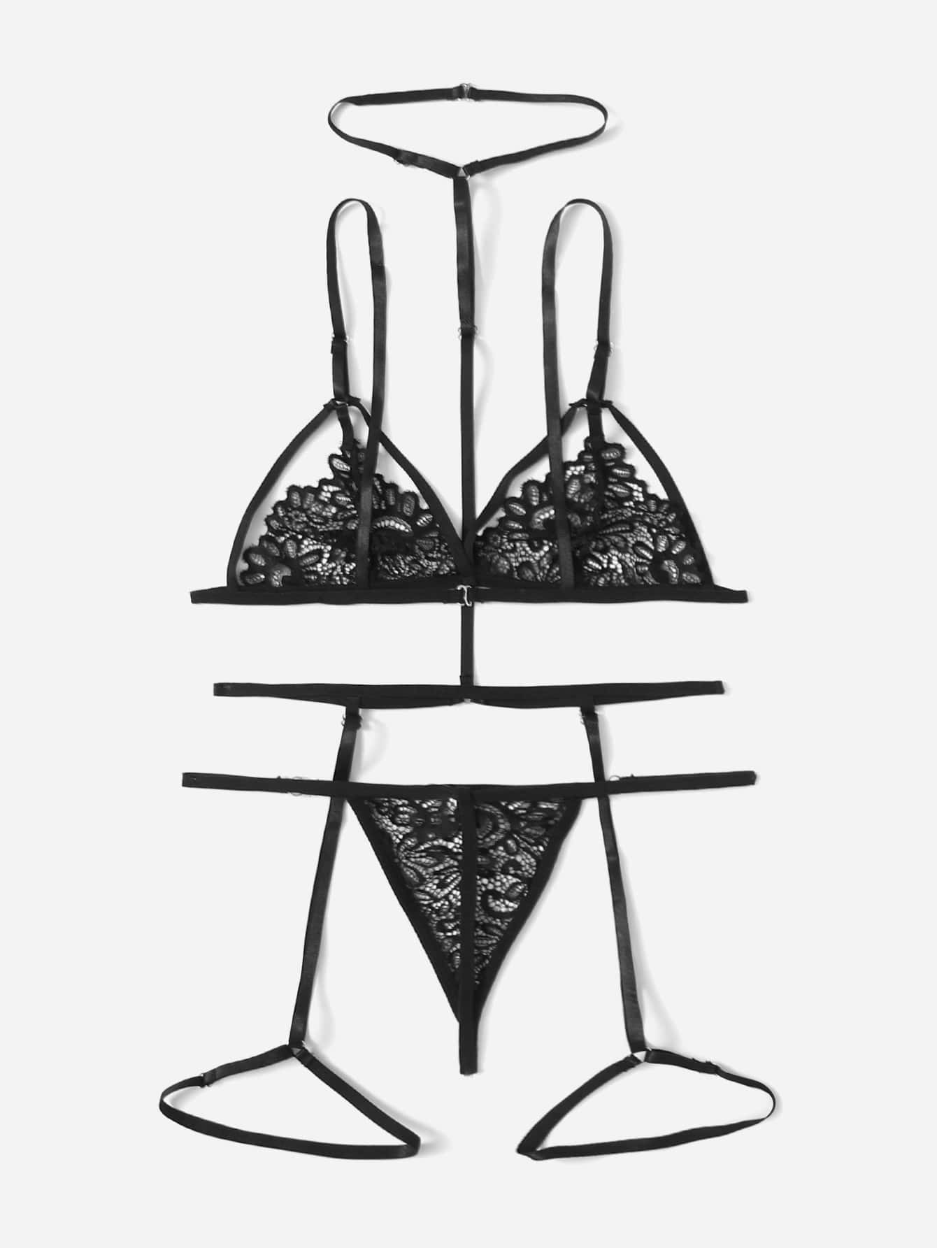 Floral Textured Fabric Structured Strap Detail Set with Matching Pieces Coordinated Outfit Set