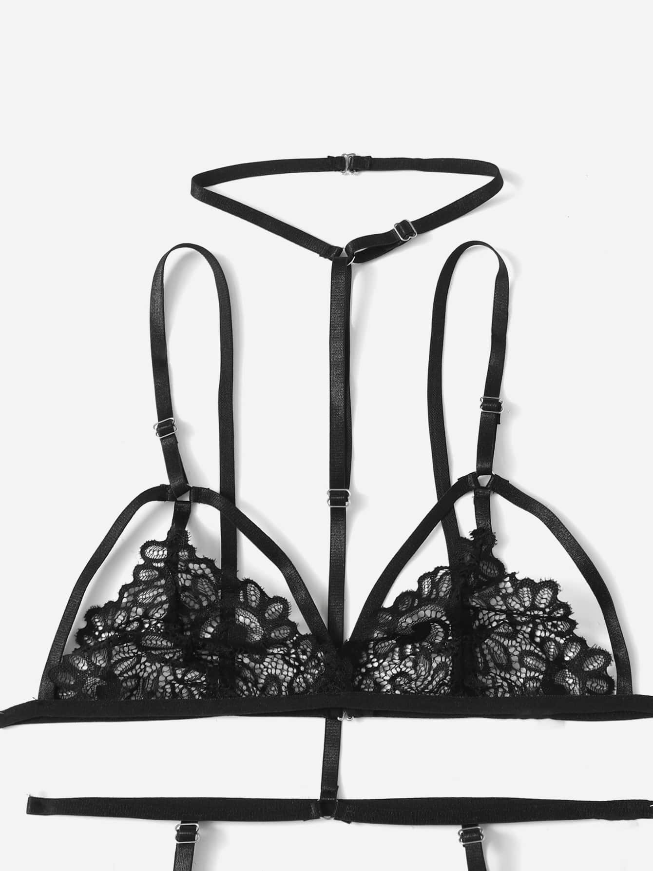 Floral Textured Fabric Structured Strap Detail Set with Matching Pieces Coordinated Outfit Set