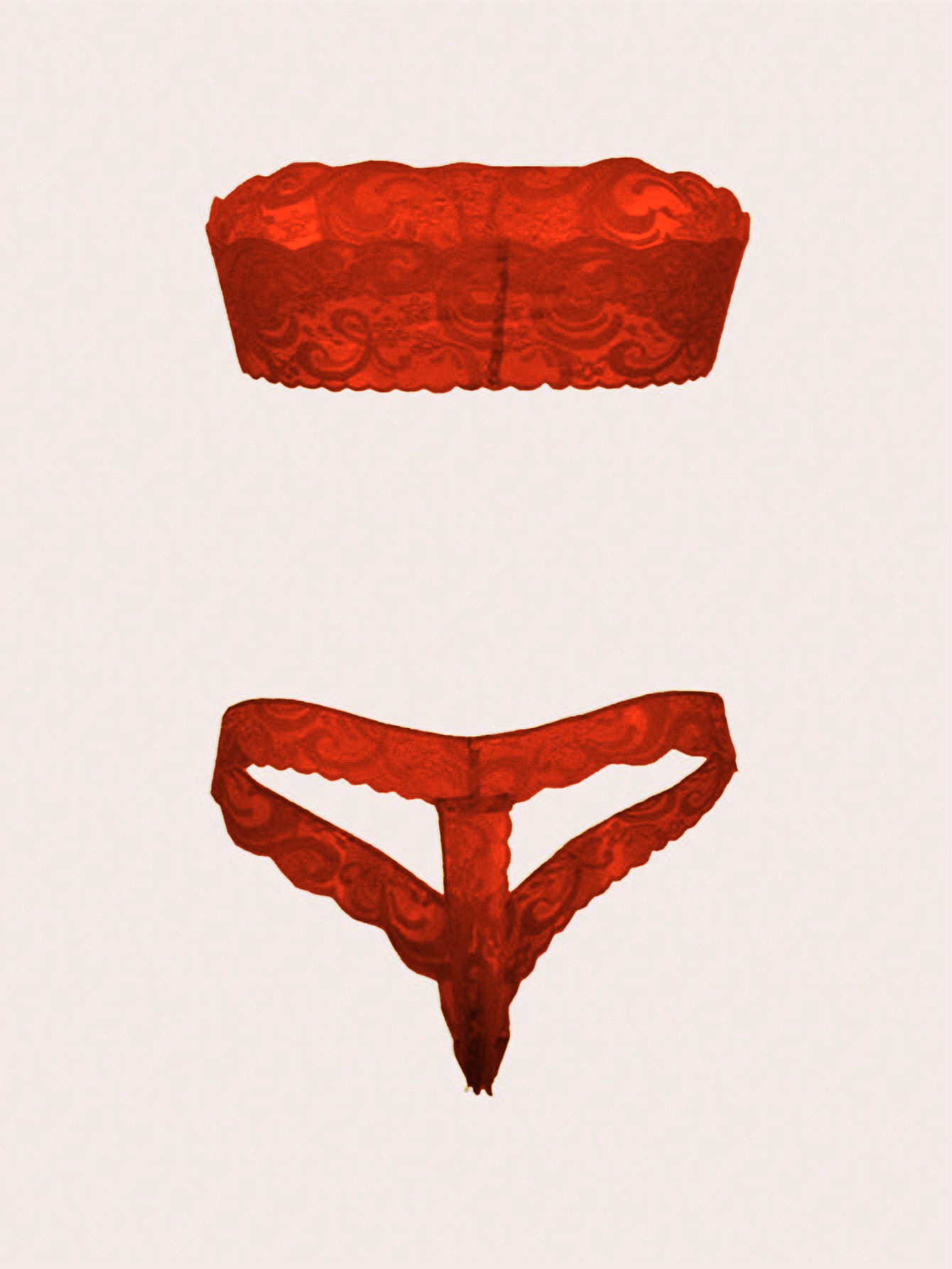 2-Piece Solid Color Textured Fabric Set Lightweight Design