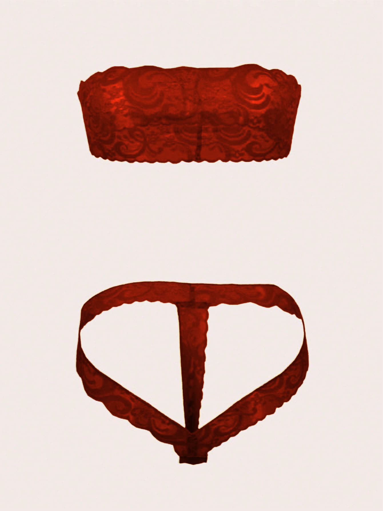 2-Piece Solid Color Textured Fabric Set Lightweight Design