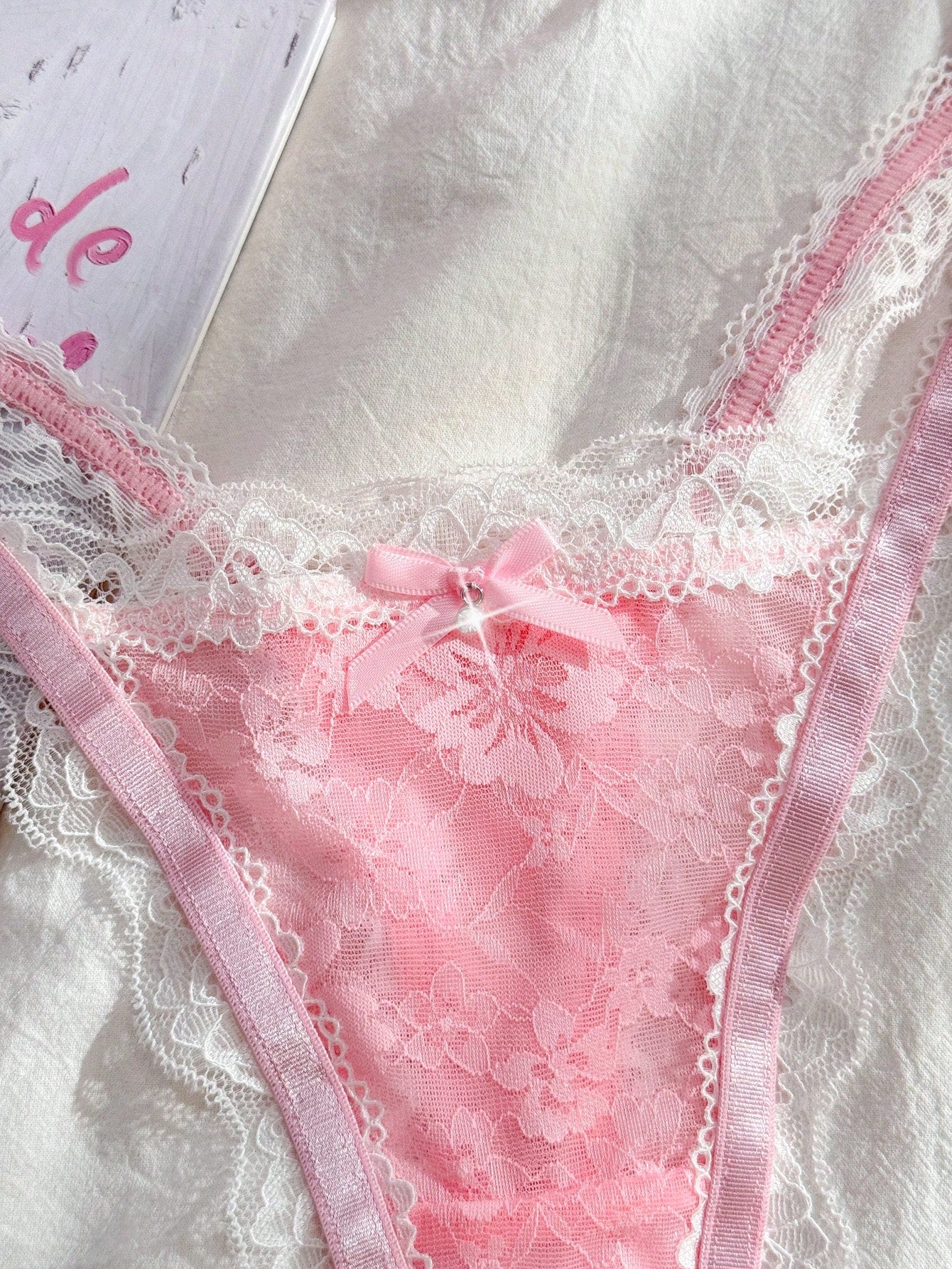 Textured Fabric Patchwork Bottom Piece Lightweight Everyday Wear